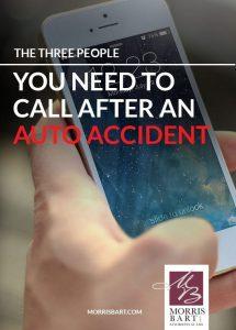 Three People To Call After An Auto Accident