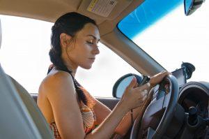 Texting Behind the Wheel Accidents
