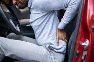 driver with lower back pain