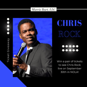 Morris Bart Chris Rock Giveaway