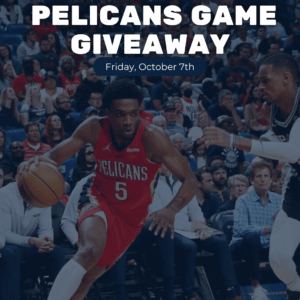 Morris Bart Pelicans Game Giveaway