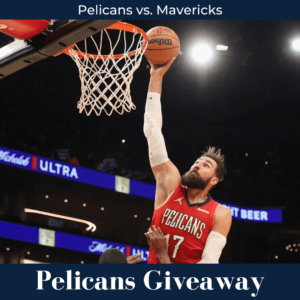 Pelicans Vs. Mavericks October Ticket Giveaway