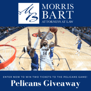 Morris Bart Pelicans vs. Timberwolves Ticket Giveaway