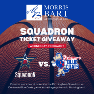Morris Bart Squadron vs. Blue Coats Ticket Giveaway