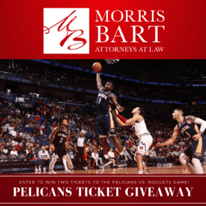Morris Bart's Pelicans vs. Nuggets Ticket Giveaway