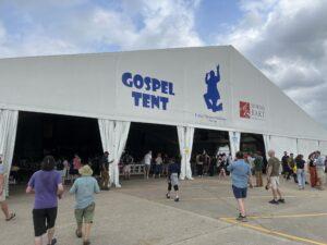 Morris Bart Gospel Tent at Jazz Fest 2023
