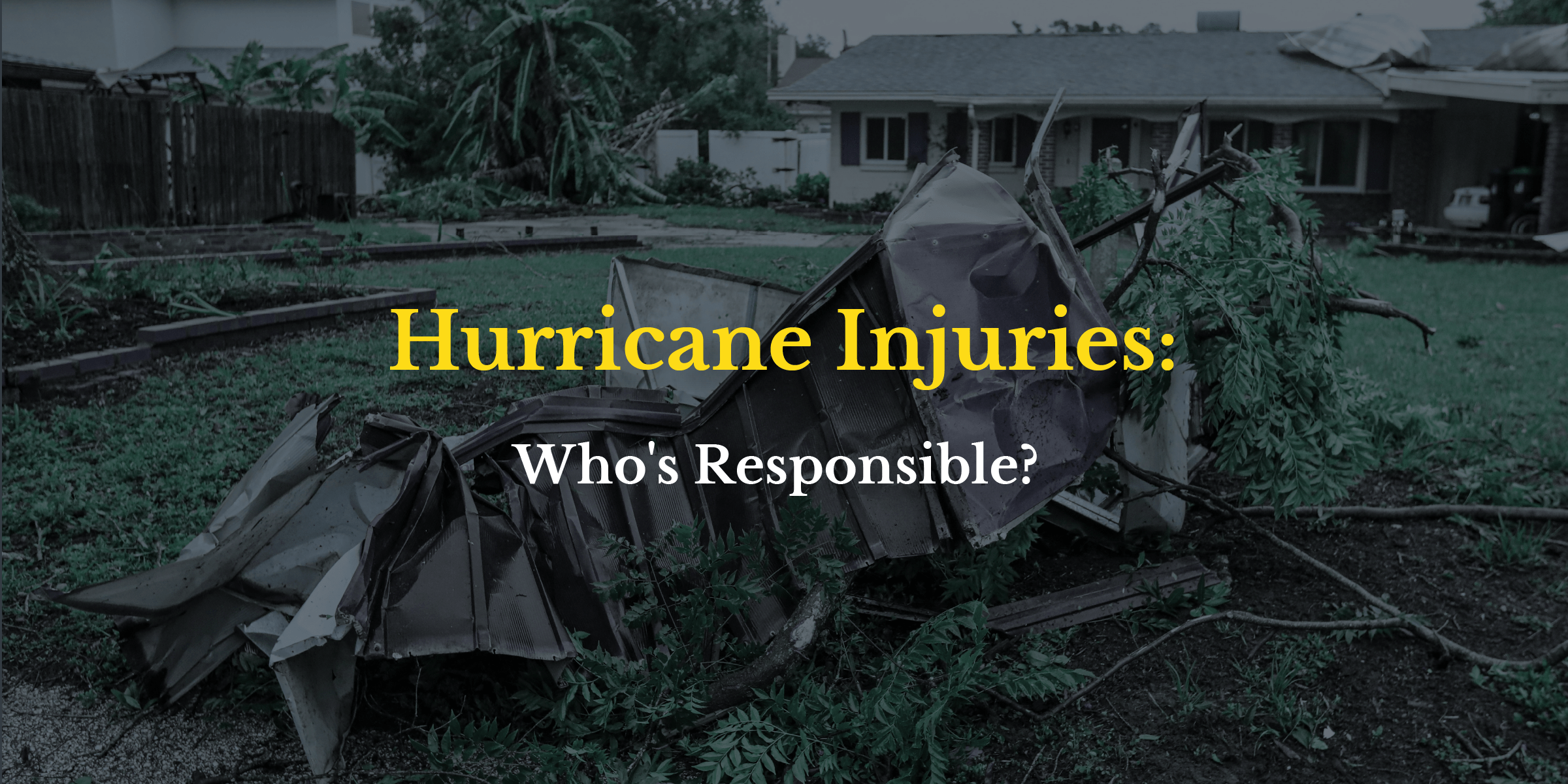 Hurricane Injuries: Who Is Responsible? - Morris Bart Personal Injury ...