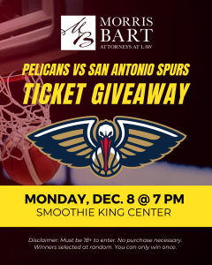 Morris Bart Giveaways - Morris Bart Personal Injury Lawyers