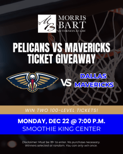 Morris Bart Giveaways - Morris Bart Personal Injury Lawyers