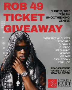 Morris Bart Rob49 Ticket Giveaway