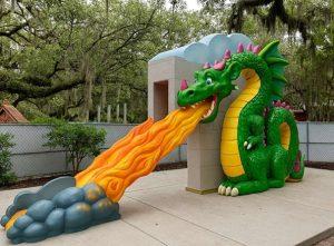 The Dragon Slide Returns to Storyland