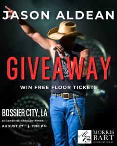 Morris Bart Jason Aldean Giveaway